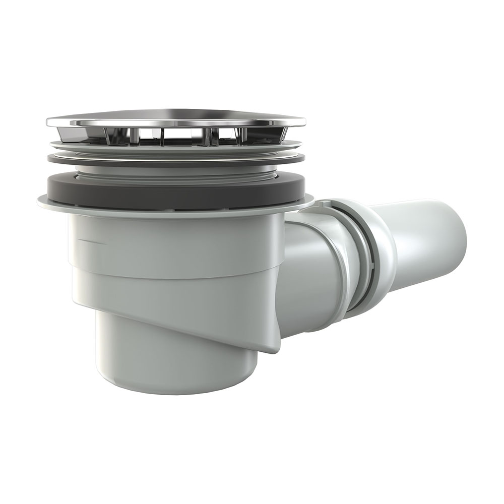 HSK Acryl Duschwanne superflach - Viertelkreis asymmetrisch - Version links - 90 x 120 cm-manhattan-mit Dichtset-mit AntiSlip-Beschichtung HSK Acryl Duschwanne superflach - Viertelkreis asymmetrisch - Version links - 90 x 120 cm-manhattan-mit Dichtset-mit AntiSlip-Beschichtung