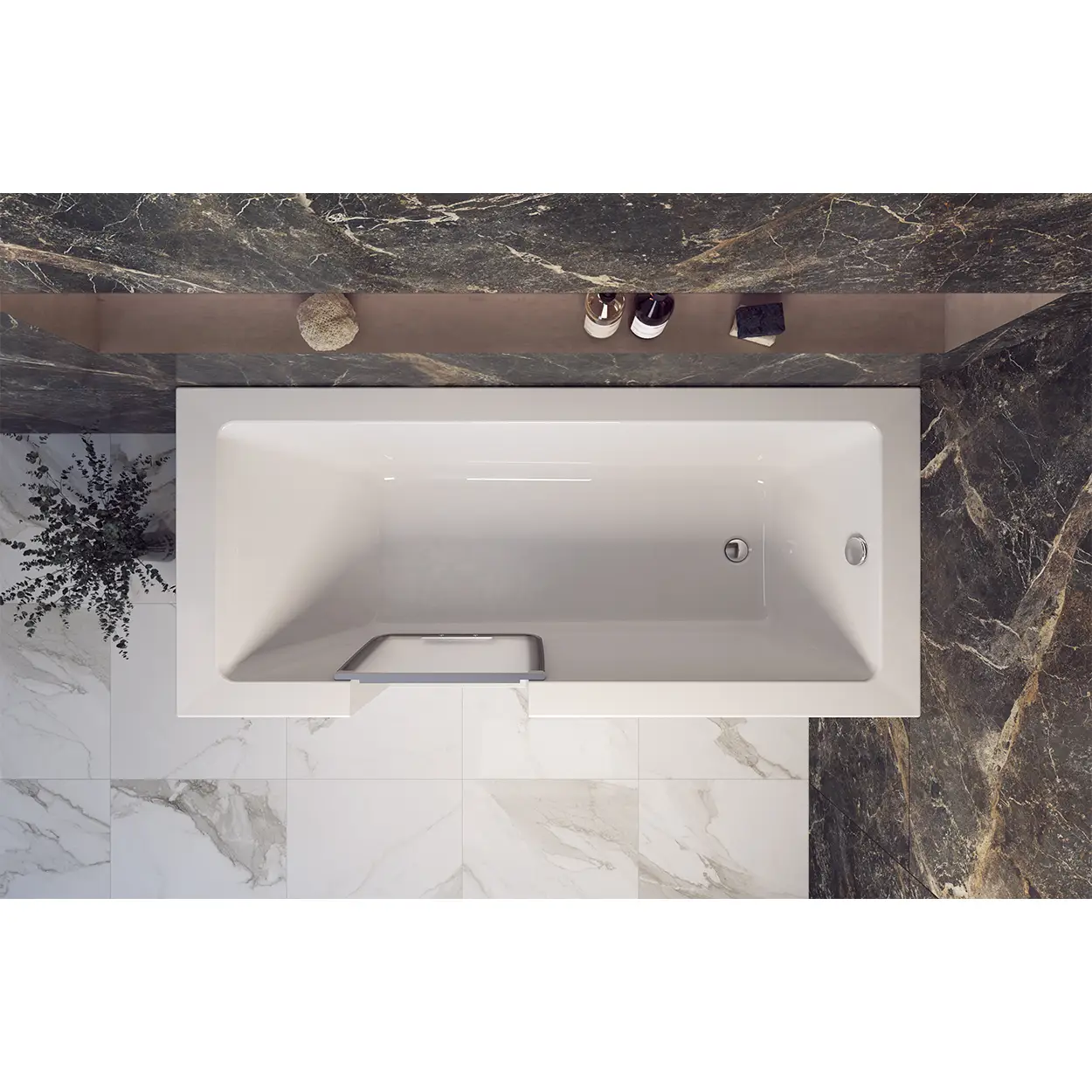 Uppsala Easy Badewanne 160x70x42 cm Badewanne-Tür links Uppsala Easy Badewanne 180x80x49 cm Badewanne-Tür links