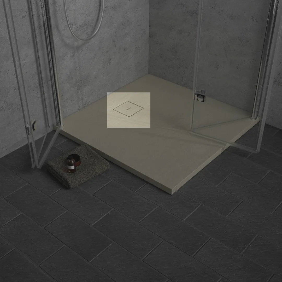 Abdeckhaube für HSK Marmor-Polymer Duschwannen sandstein Abdeckhaube für HSK Marmor-Polymer Duschwannen sandstein