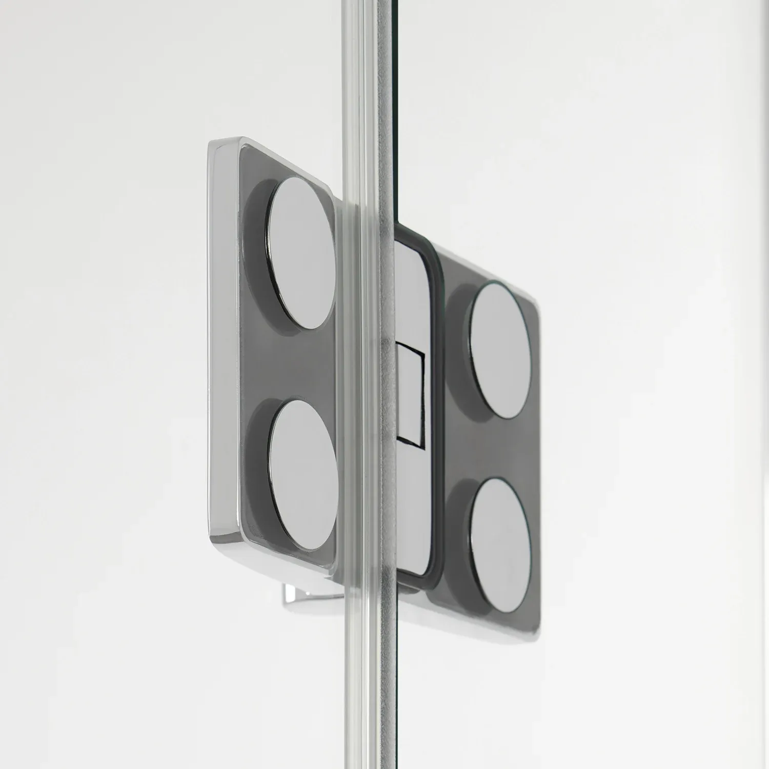 HSK Aperto PRO Pendeltür Nische-Breite 120cm-RA-TwinSeal-Bodennebel-Schwarz-matt