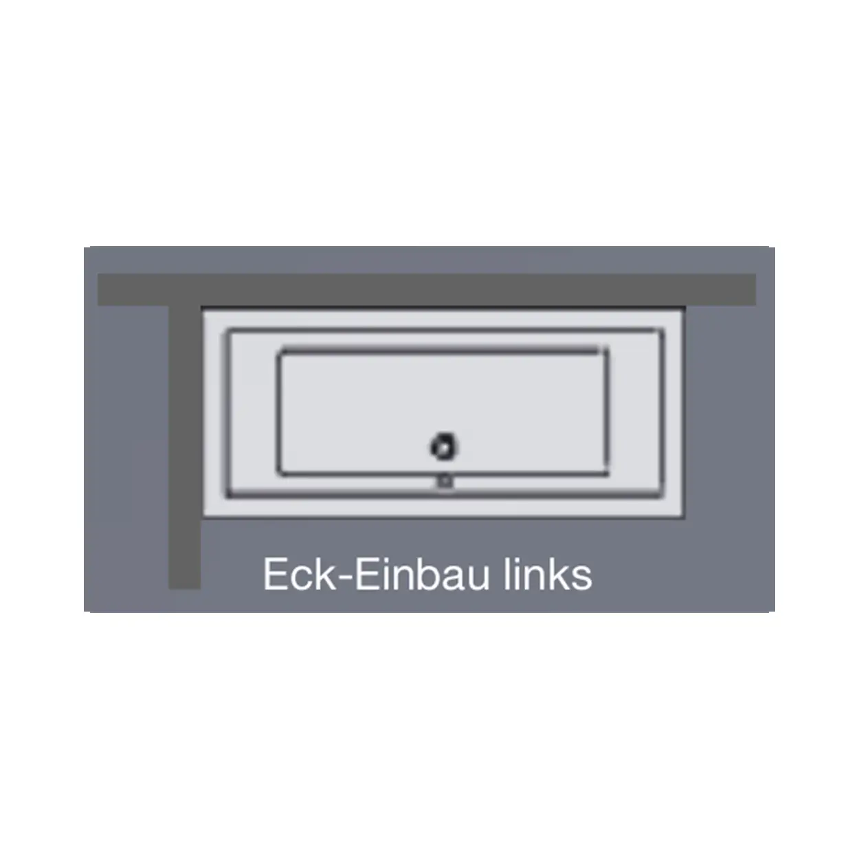 CSW Puerta Badewanne mit Tür-Schürze vormontiert rechts