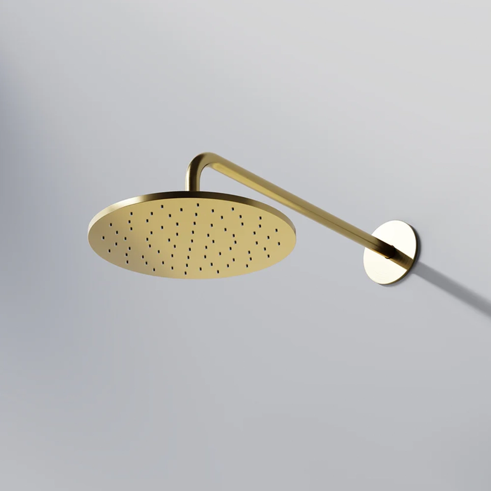 Steinberg Serie 100 Regenbrause ø 250 mm x 8 mm Brushed Gold