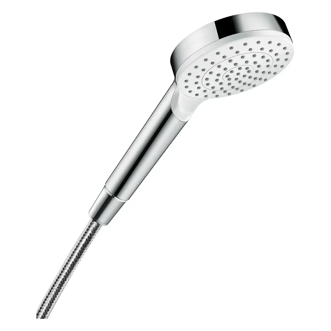 Hansgrohe Handbrause Crometta 1jet weiss-chrom Hansgrohe Handbrause Crometta 1jet weiss-chrom