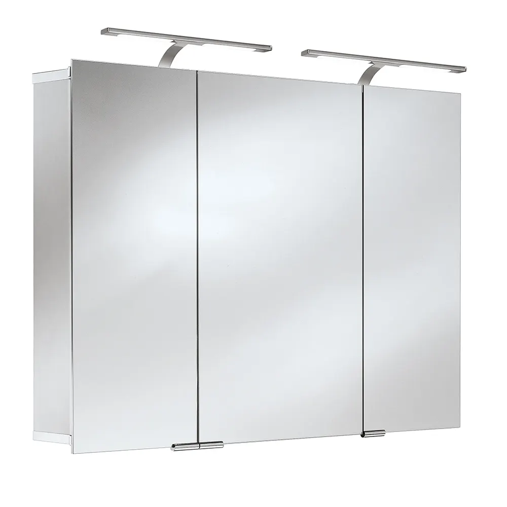 Alu-Spiegelschrank ASP 300 LED 1050 x750 mm, T=125 mm oder 170 mm Alu-Spiegelschrank ASP 300 LED 1050 x750 mm, T=125 mm oder 170 mm