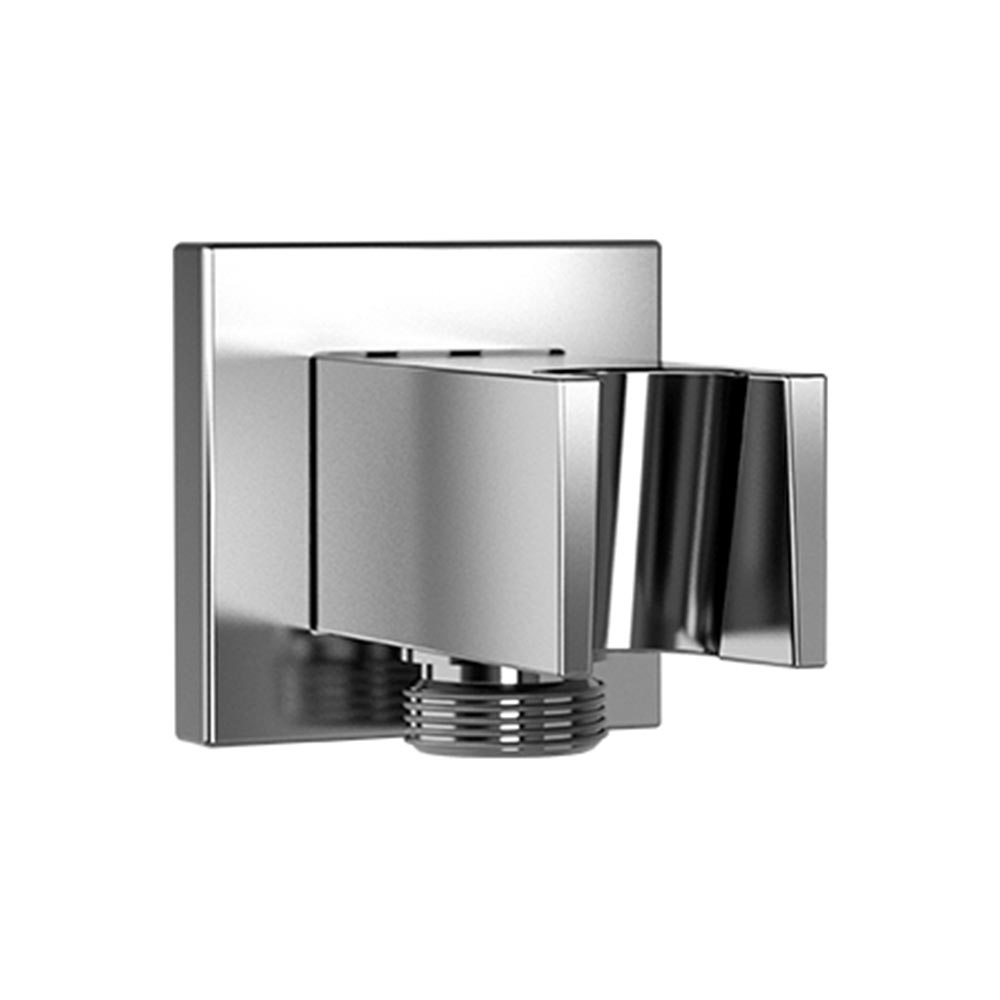 HSK Wandanschlussbogen Eckig mit integriertem Handbrausehalter HSK Eckiger Wandanschlussbogen mit integriertem Handbrausehalter - Produkt Art.Nr. 1140132