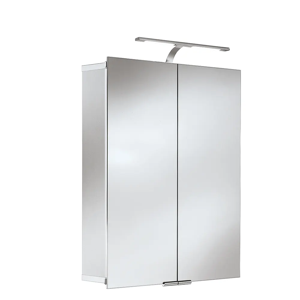 Alu-Spiegelschrank ASP 300 LED 600 x 750mm, T=125 mm oder 170 mm Alu-Spiegelschrank ASP 300 LED 600 x 750mm, T=125 mm oder 170 mm