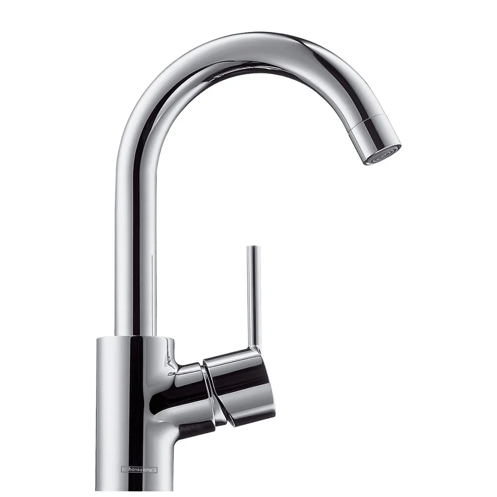 hansgrohe Waschtischmischer Talis S hoher Auslauf chrom hansgrohe Waschtischmischer Talis S hoher Auslauf chrom