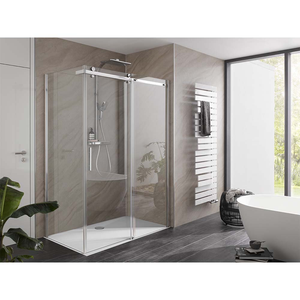 HSK Acryl Duschwanne - superflach - 90 x 120 cm pergamon mit Dichtset HSK Acryl Duschwanne - superflach - 90 x 120 cm pergamon mit Dichtset