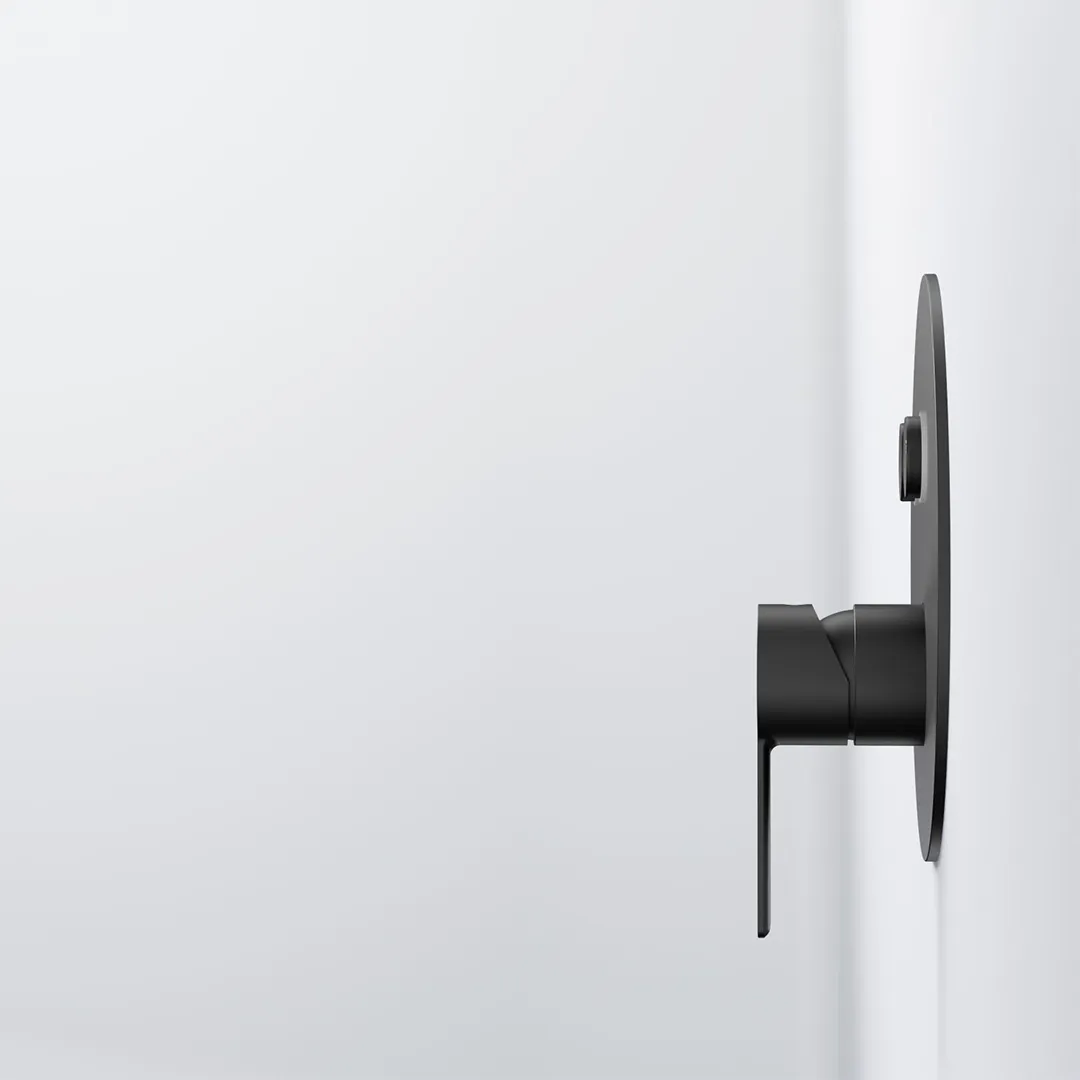 Steinberg Serie 390 unterputz Wannen- Brausearmatur Schwarz-Matt