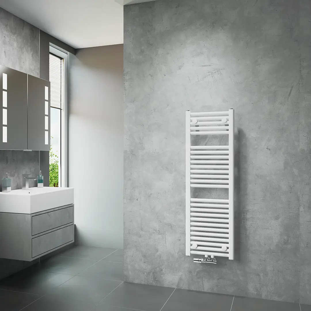 HSK Line Badheizkörper mit Mittelanschluss 1775 x 400 mm-schwarz-matt HSK Line Badheizkörper mit Mittelanschluss 1775 x 400 mm-schwarz-matt