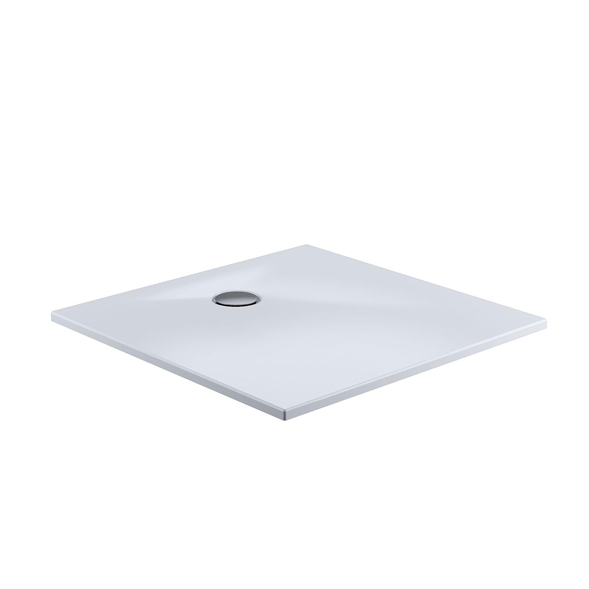 HSK Marmor-Polymer Quadrat Duschwanne plan-Weiß-120 x 120 cm HSK Marmor-Polymer Quadrat Duschwanne plan-Weiß-120 x 120 cm