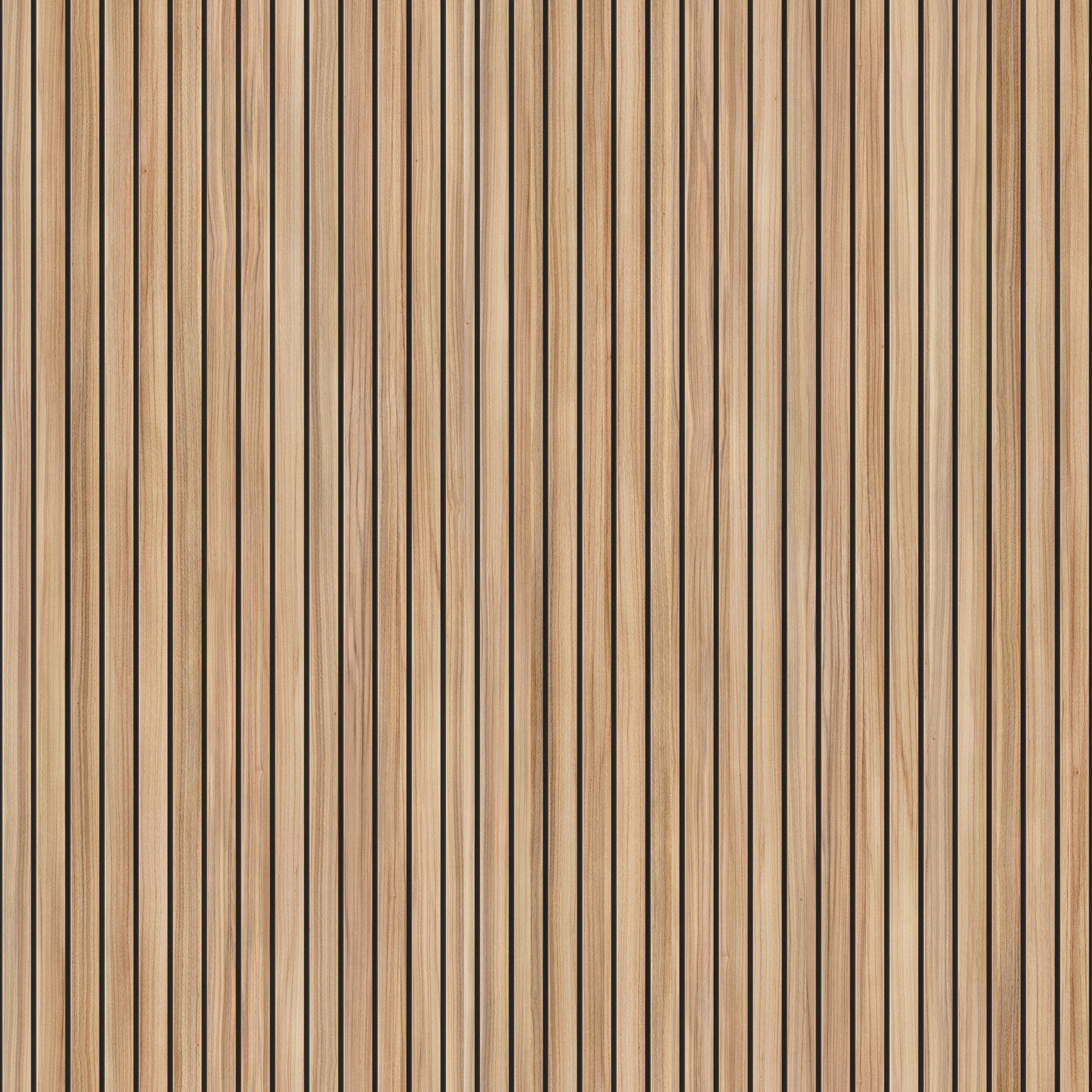 Ein strukturiertes Holzdesign zeigt senkrechte Streifen in verschiedenen Brauntönen, die eine natürliche und warme Oberfläche bilden. Der Hintergrund ist einheitlich und strapazierfähig, was für eine Verwendung in Badezimmern oder anderen Wohnräumen geeig