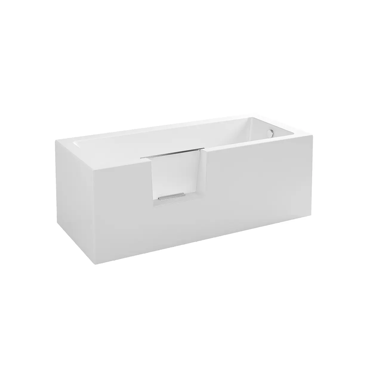 Uppsala Easy Badewanne 180x80x49 cm Badewanne-Tür links